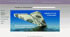 Desktop Screenshot of manoukianresearch.com